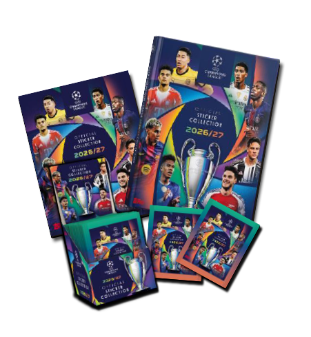 Colección oficial Topps UEFA Champions League 2026/27